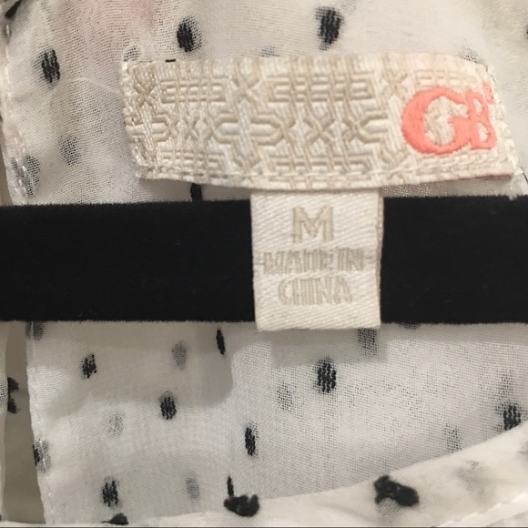 Gianni Bini Babydoll Ruffle Top - Picture 6 of 6